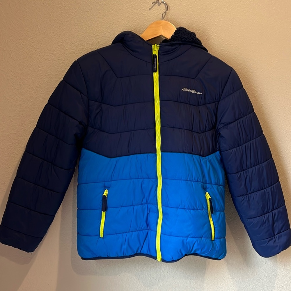 Eddie Bauer reversible jacket - L (14/16)